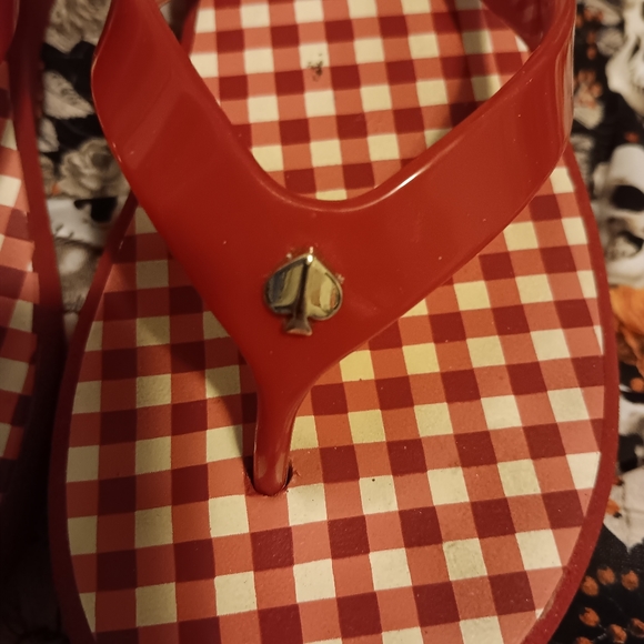 Red Kate Spade Sandals - Picture 4 of 5